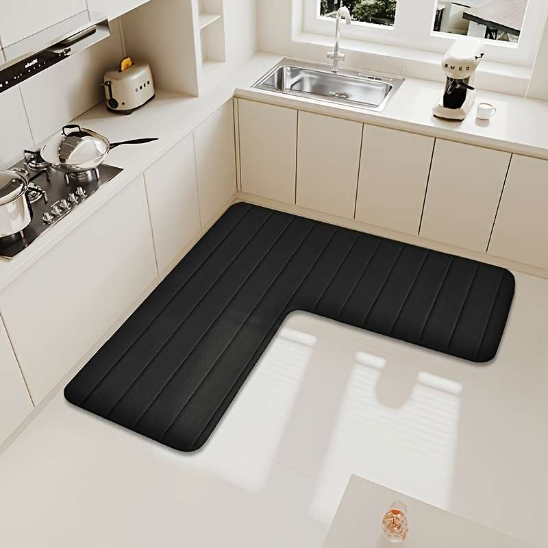 1Pc Light Grey 150x150x45 59x59x17.7inch Floor Mat
