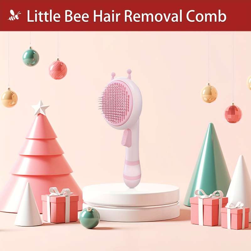 1pc Pink Pet Comb