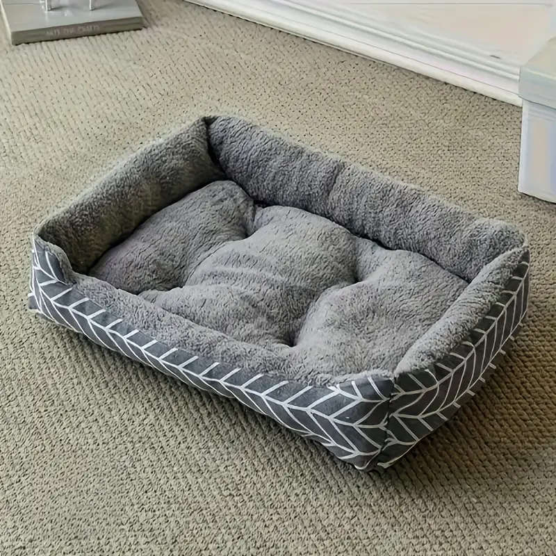 Cozy Winter Pet Bed