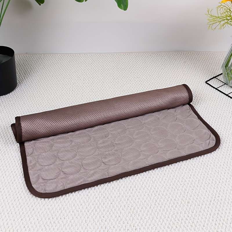 1piece Gray Viscose Mat Cooling Pad