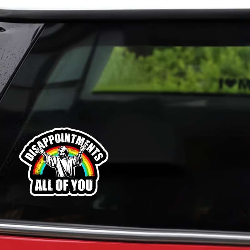 1pc Jesus Christian Themed Stickers