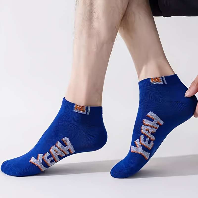 5 Pairs Of Random Colors One Size High Elastic Socks