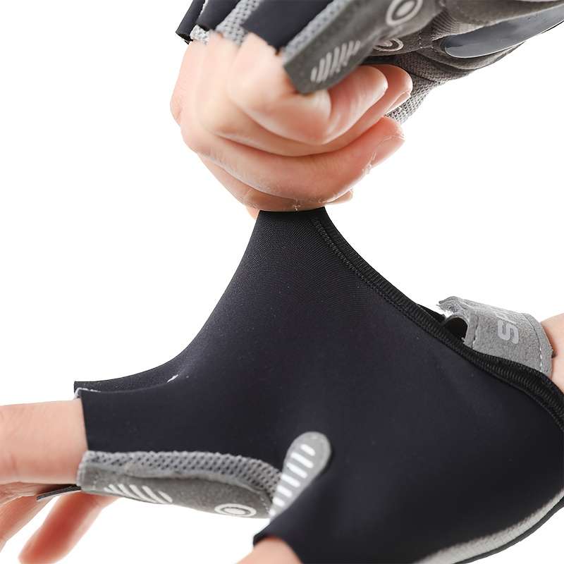 1 Pair Pink Size L Outdoor Sports Gloves