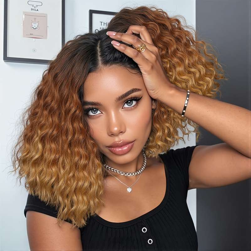 1Pc Style1 35.56cm Fashion Design Wig