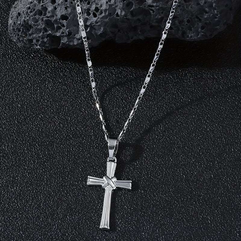 1 Piece White Jesus Theme Pendant