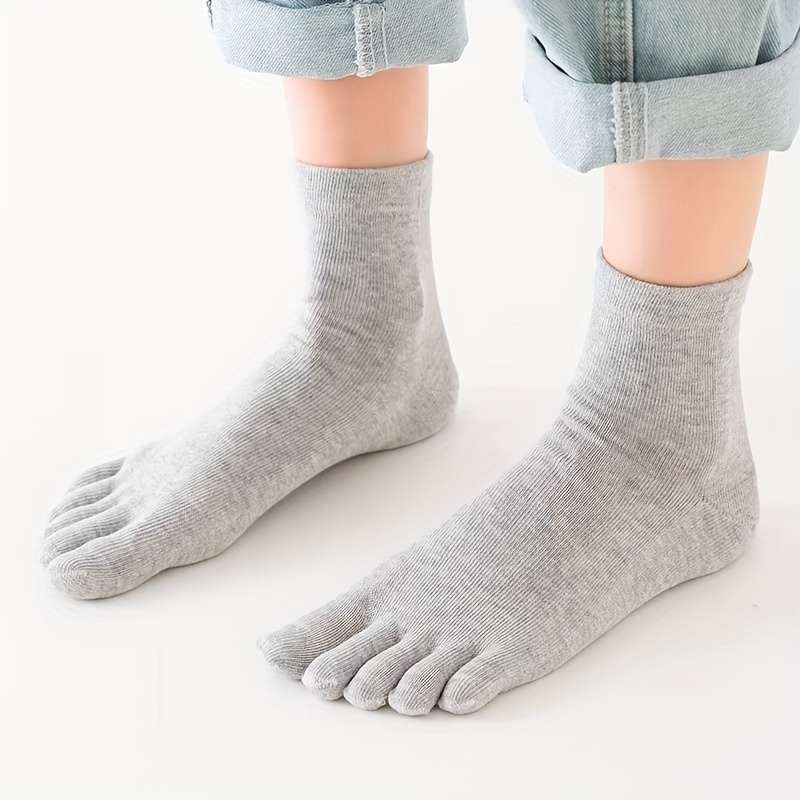 1 Pair Gray EU 38-44 US 6-10 Socks