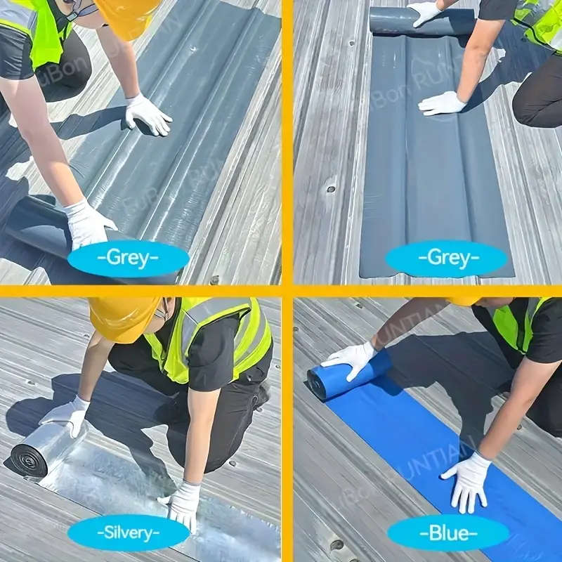 Heavy Duty Self-Adhesive Waterproof Roofing Tape - Grey