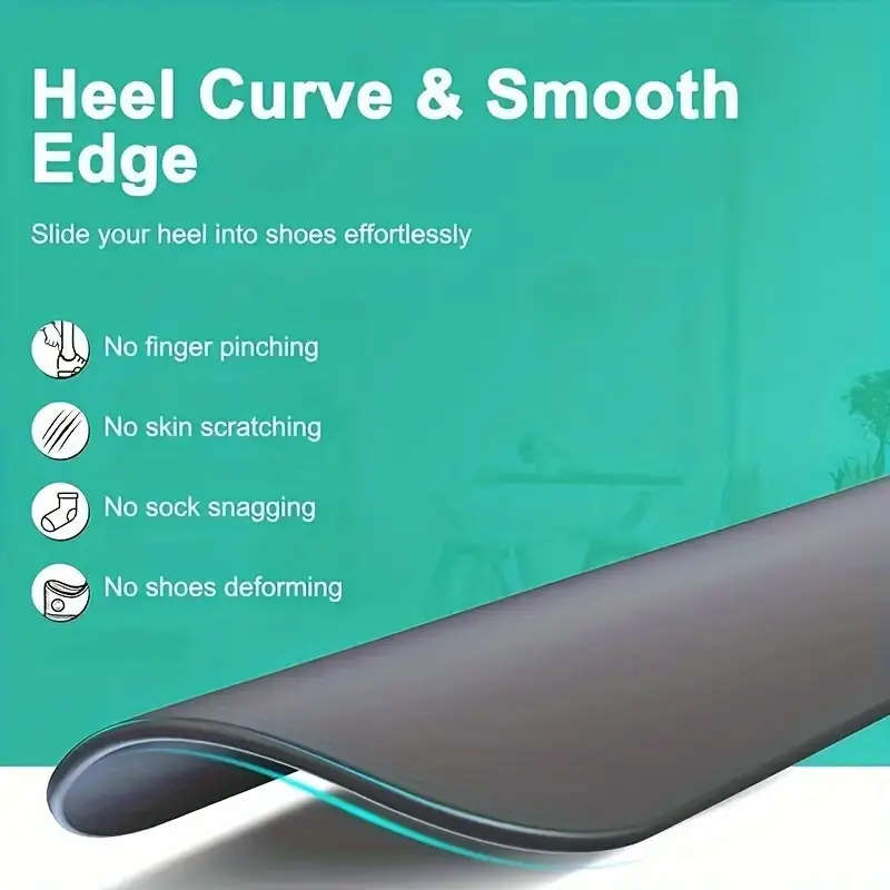 1pc Ergonomic Shoe Puller Adjustable 29.97-70.87cm Portable Stainless Steel Shoe Helper Easy-to-Use