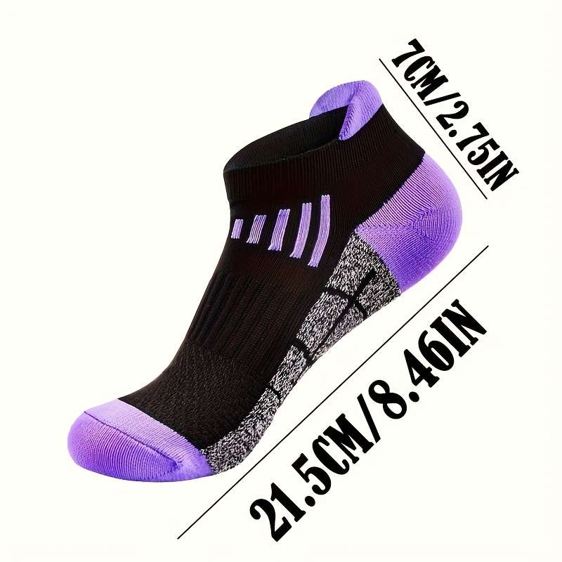 6 Pairs Mixed Colors One Size High Elastic Socks