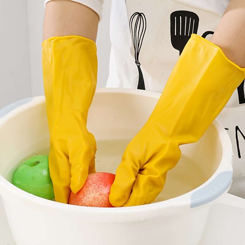 2 Pairs Size L Household Cleaning Gloves