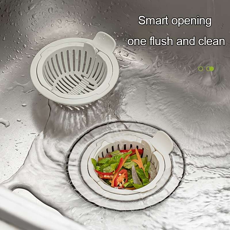 1pc Kitchen Sink Strainer Drain Filter for Sink Sewer Clog Prevention Drainer Household Dish