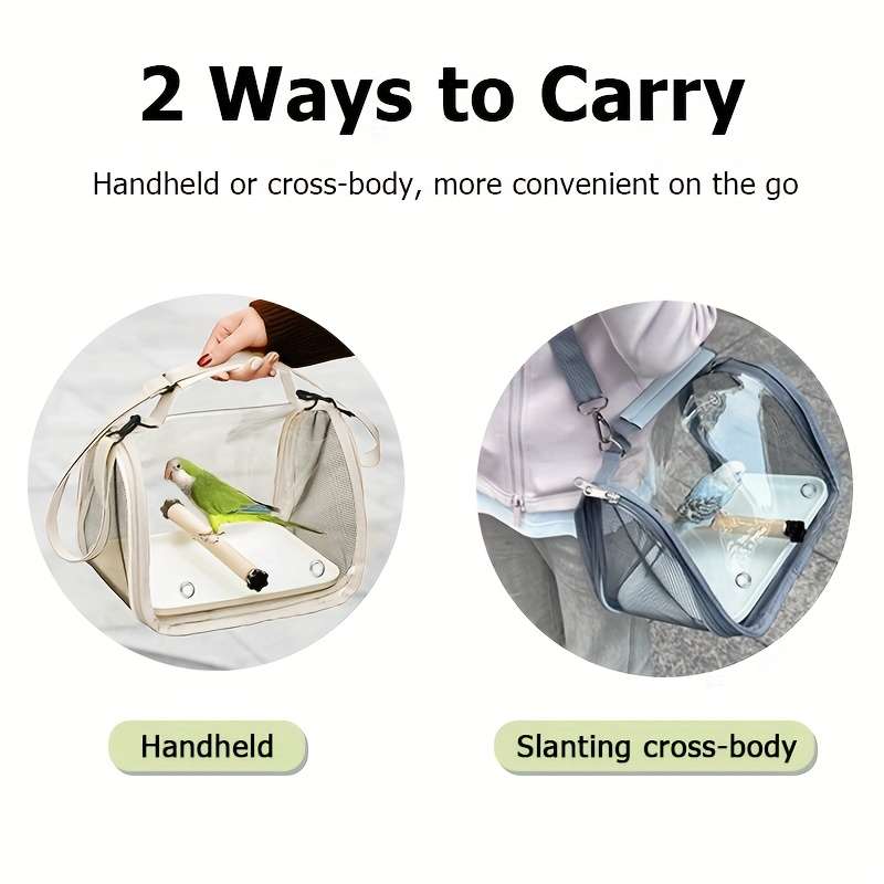1pc Gray Pet Bag