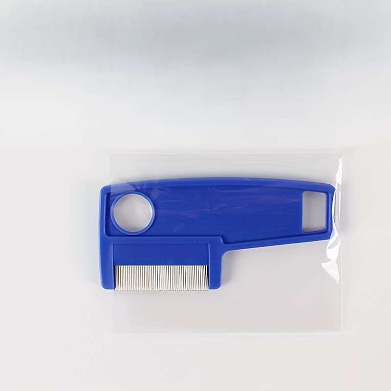 White opp packaging 1pc Pet Comb