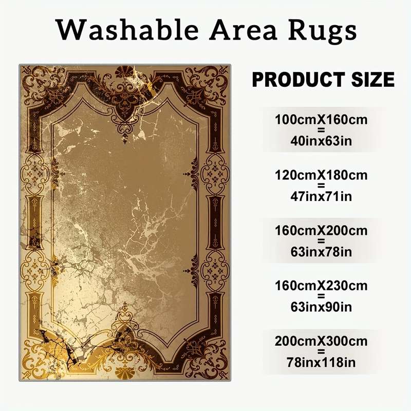 1Pc 150x200cm 59x78inch Floor Mat