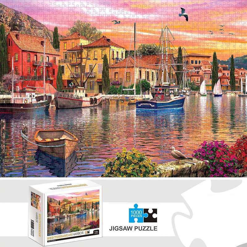 1000 Piece Paper Jigsaw Puzzle For Adults