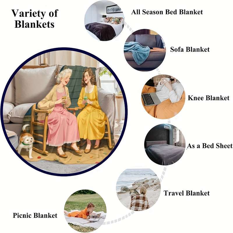 1ps Blanket Model 130X150 51.1X59In