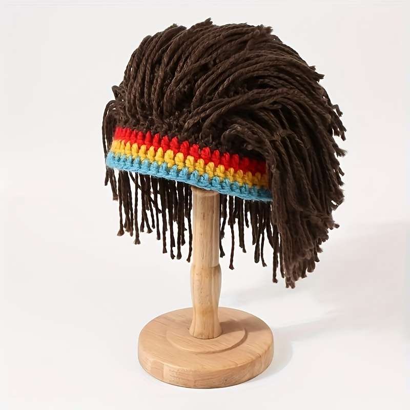 1Pc Light Brown Fashion Design Wig