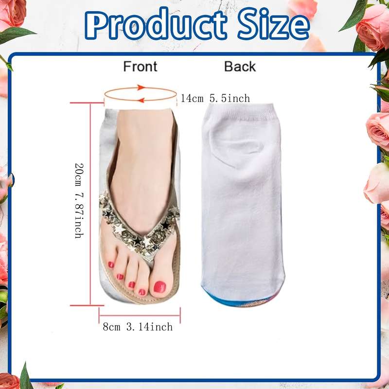 3 Pairs High Elastic Socks