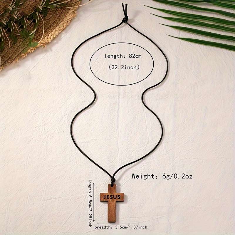 1 Piece Khaki Jesus Theme Pendant