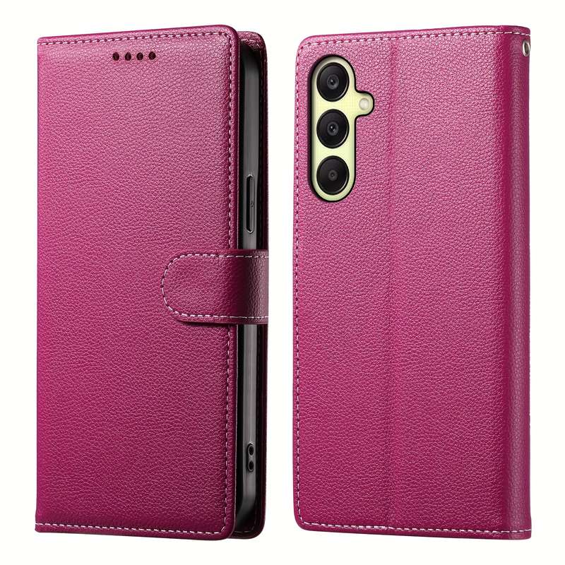 1pc Rose Red For Samsung Galaxy A16 Phone Cases