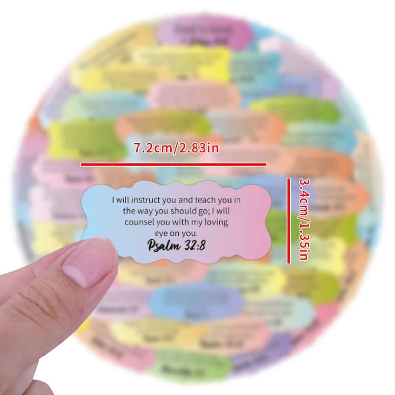 120pcs Jesus Christian Themed Stickers