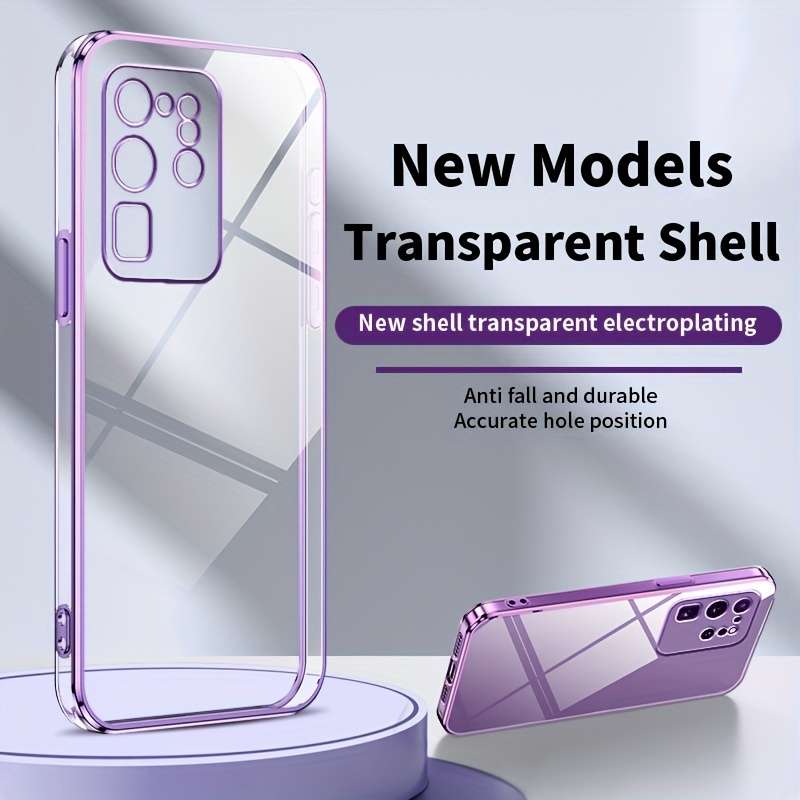 1pc Purple For Samsung Galaxy S20 Ultra Phone Cases