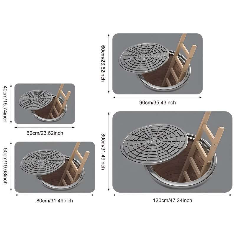 1Pc 31.49x47.24inch 80x120cm Floor Mat