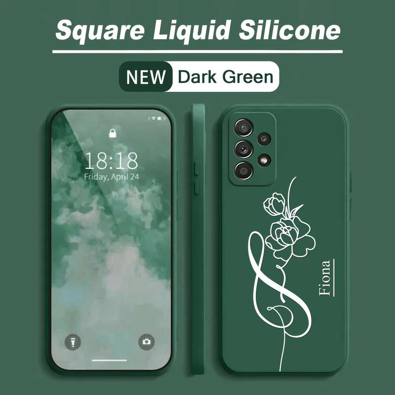 1pc Red For Samsung Galaxy A52 Phone Cases