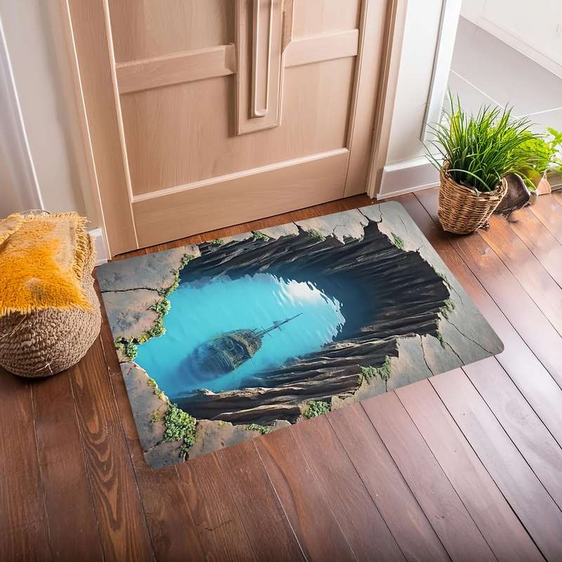 1Pc 19.6x31.4inch 50x80cm Floor Mat