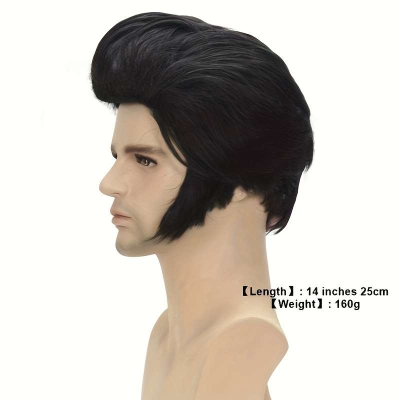 1Pc Black Fashion Design Wig
