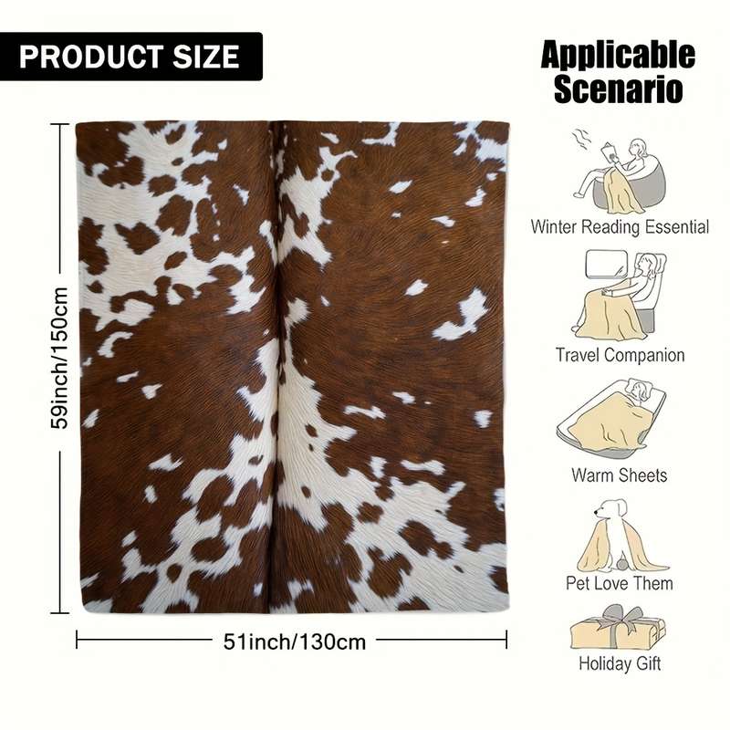 1ps Blanket Color Deep Purple size 100x150cm