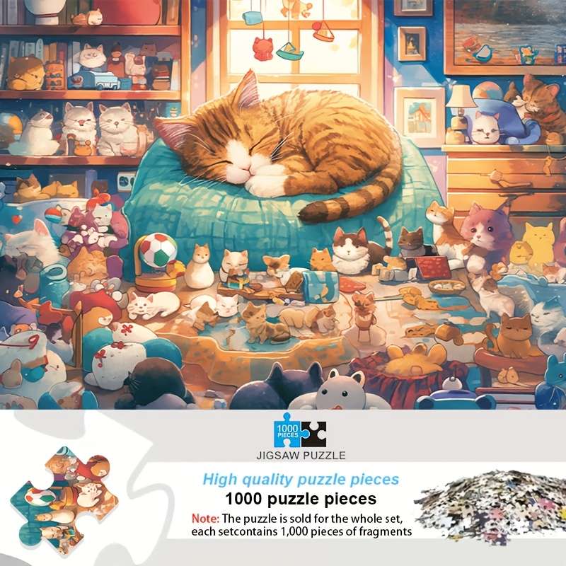 1000 Piece Mini Paper Jigsaw Puzzle