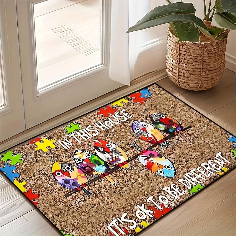 1Pc 40x60cm 15.7x23.6inch Floor Mat