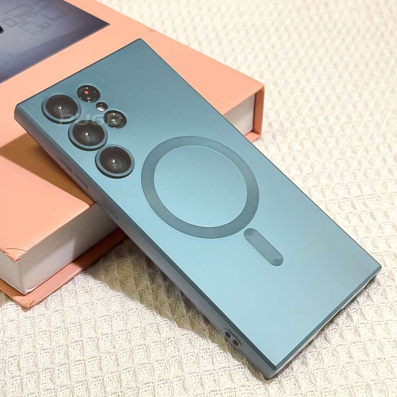 1pc Blue For Samsung Galaxy S24 FE Phone Cases