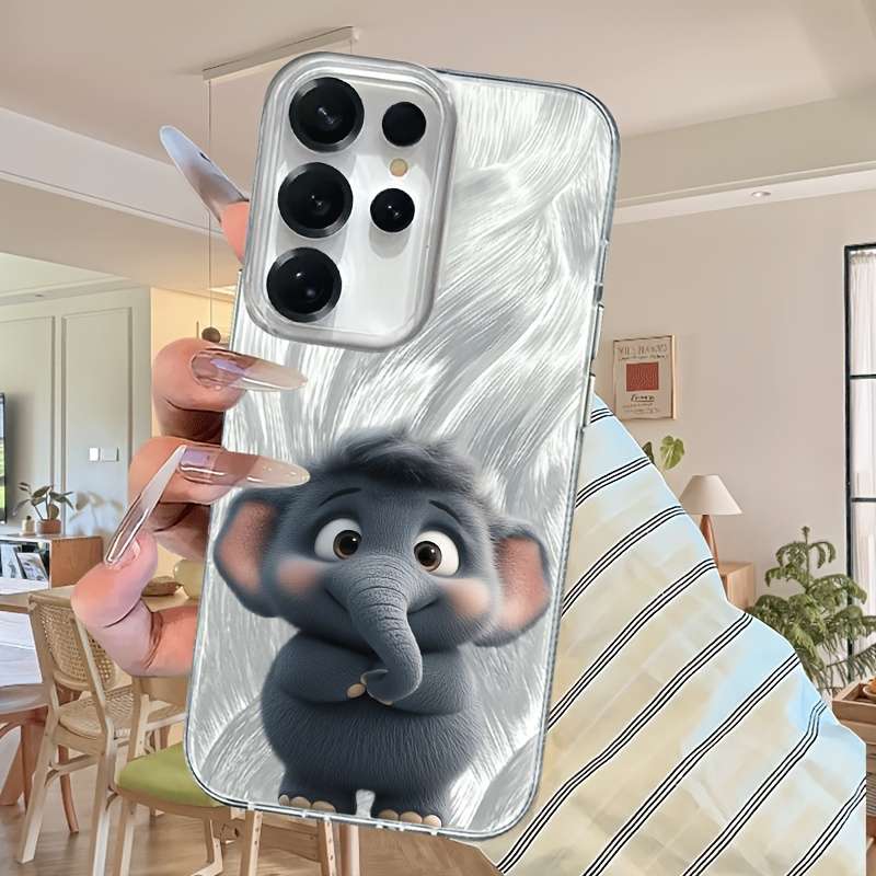 1pc Silvery For Samsung Galaxy A21s Phone Cases