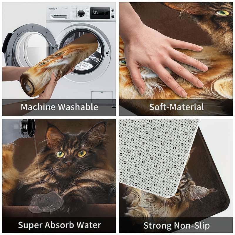 1Pc 45x75cm Floor Mat