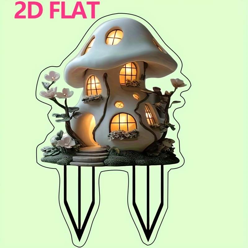 1pc 2D Flat   Plane Suitable for Outdoor Plants and Bonsai Landscaping Ideal Gift for Famil