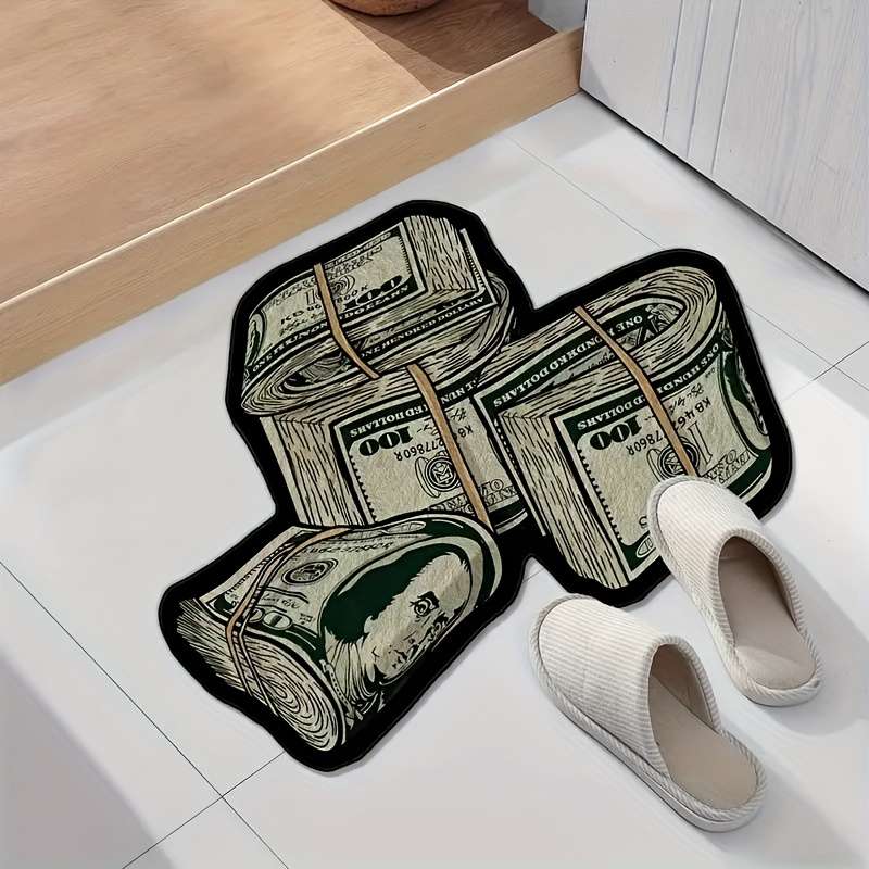 1Pc 37x57cm 14.58x22.44inch Pattern 2 Floor Mat