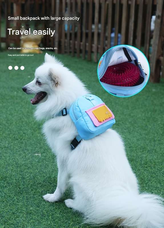1pc Bluesize M Pet Bag