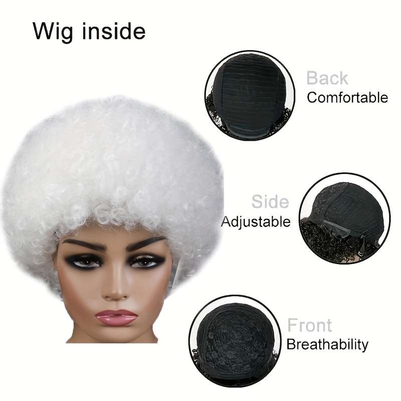1Pc Gray 25.4cm Fashion Design Wig