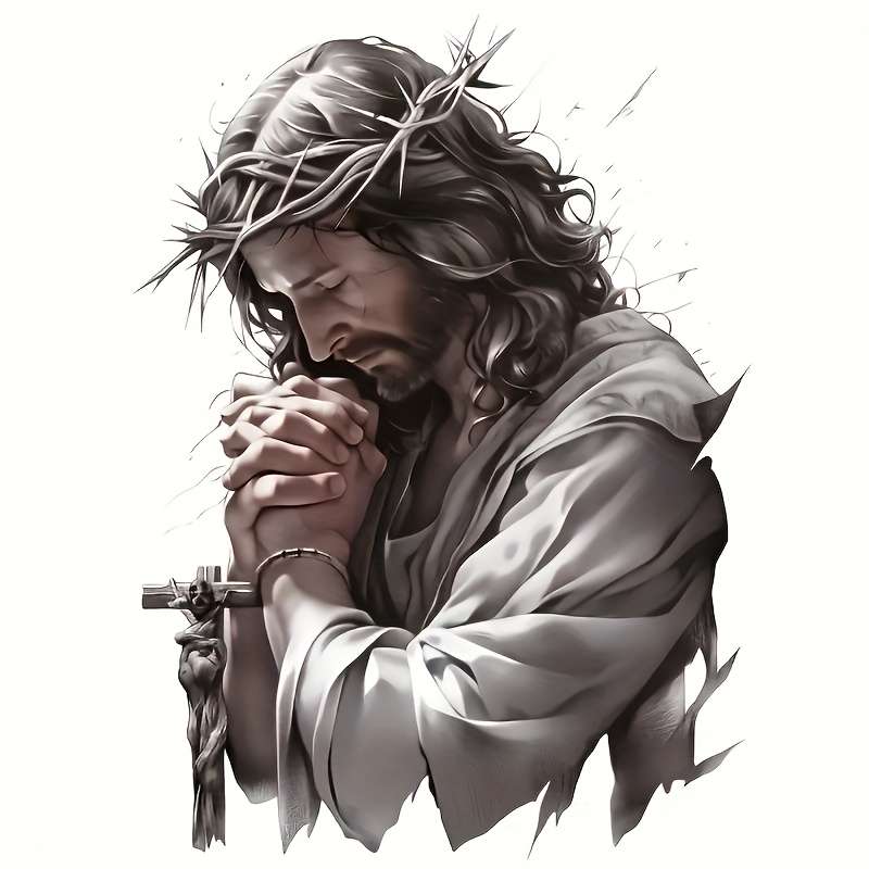 1pc  Jesus Christian Themed Stickers