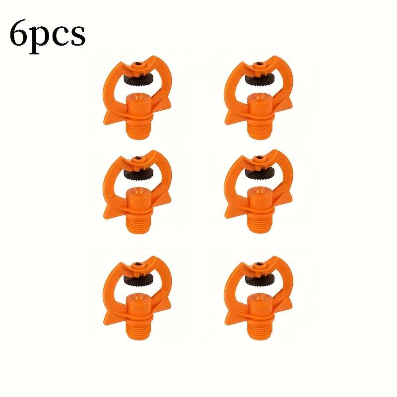 6Pcs Butterfly Shaped Rotating Nozzle