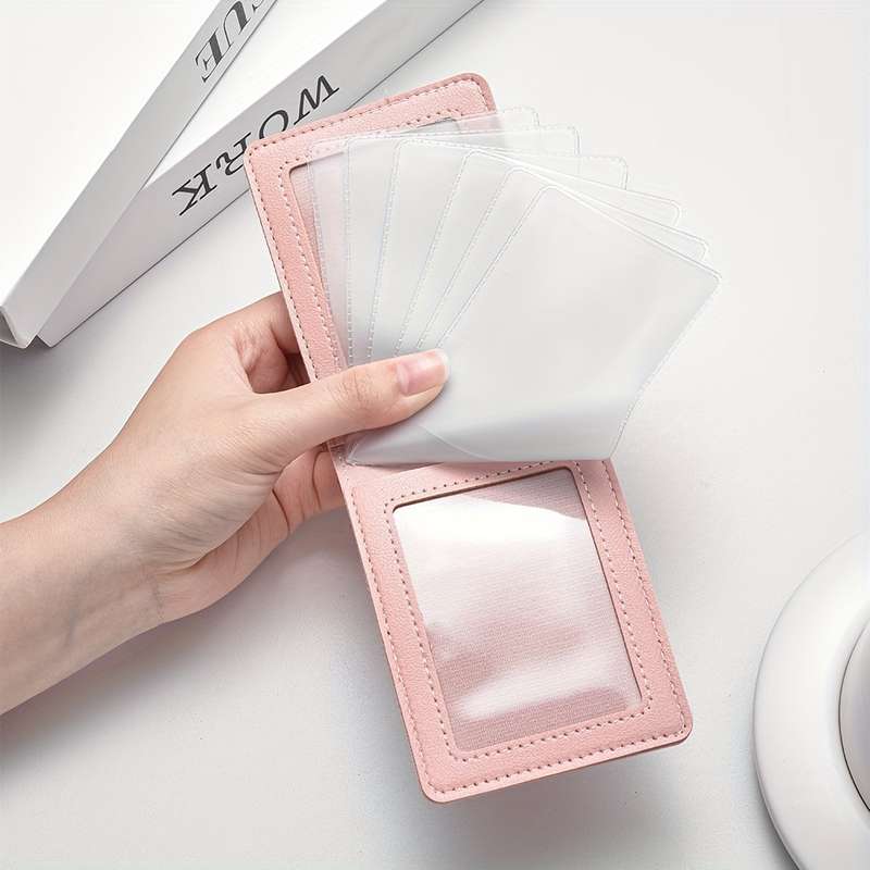 1pc DEABOLAR Driver's License ID Card Holder Stylish Car Design Wallet for Credit Cards Compac