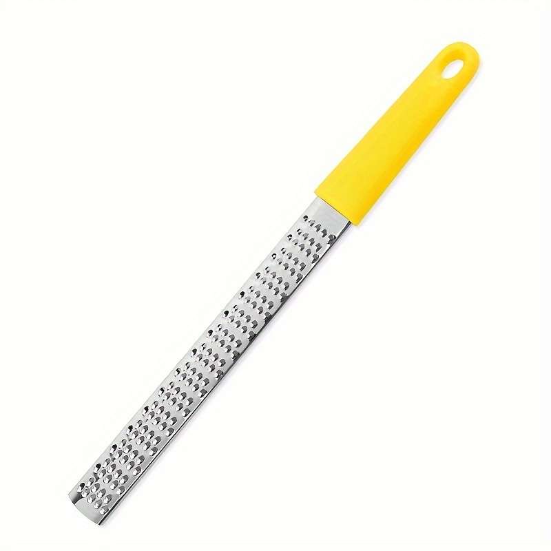 1pc Stainless Steel Multi-functional 1pc Zester Grater Manual Lemon Zester Cheese Grater Ginger