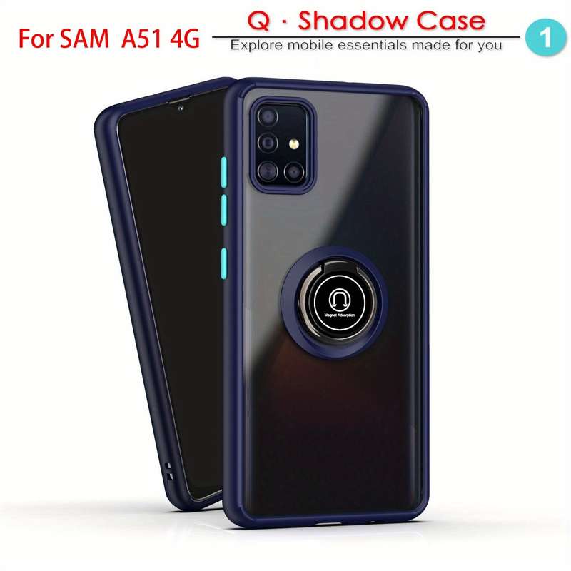 1pc Navy Blue For Samsung Galaxy A51 Phone Cases