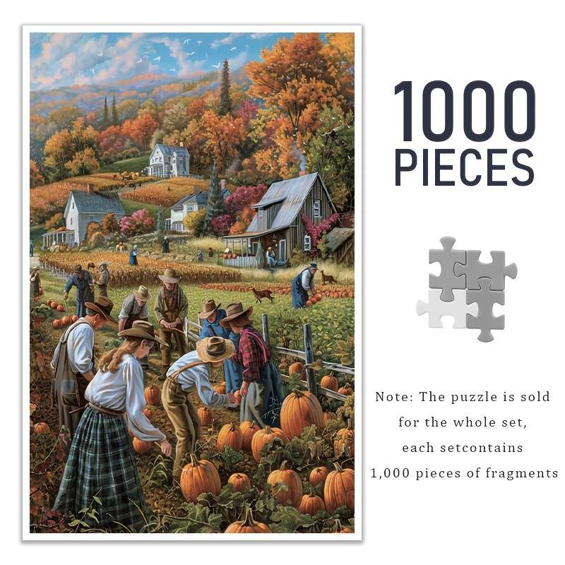 1000 Piece Paper Jigsaw Puzzle For Adults