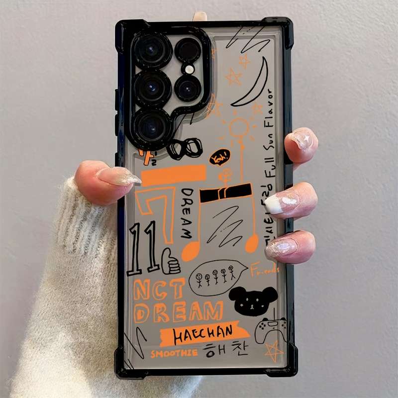 1Ps Pink Color For Samsung Galaxy A12 Phone Cases