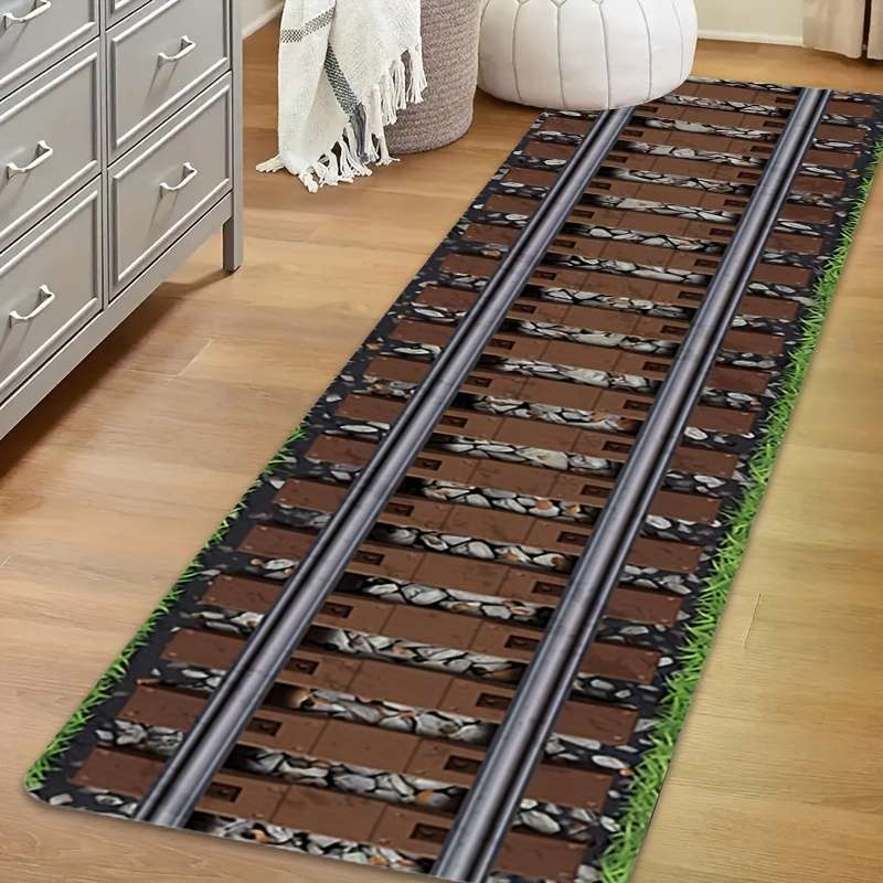1Pc 23.6x118.1inch 60x299cm Floor Mat