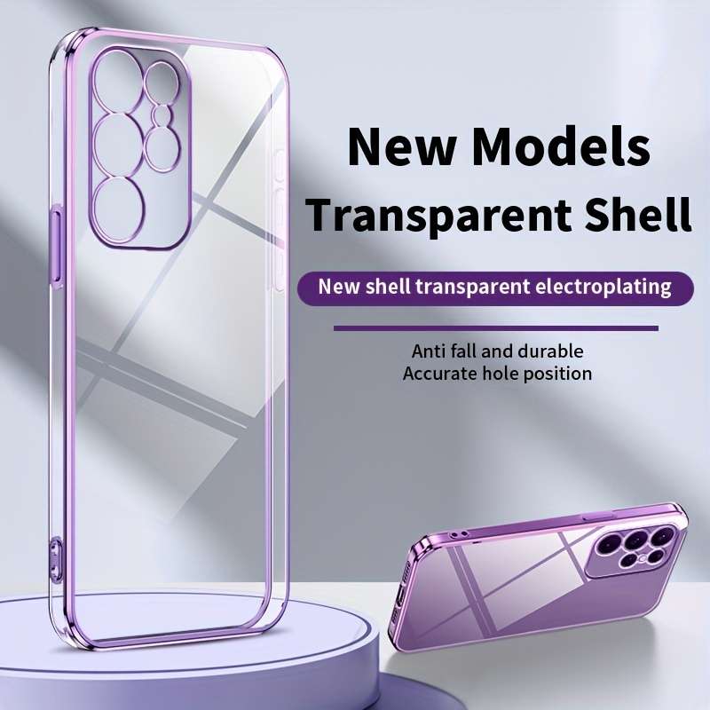 1pc Purple For Samsung Galaxy S22 Ultra 5G Phone Cases