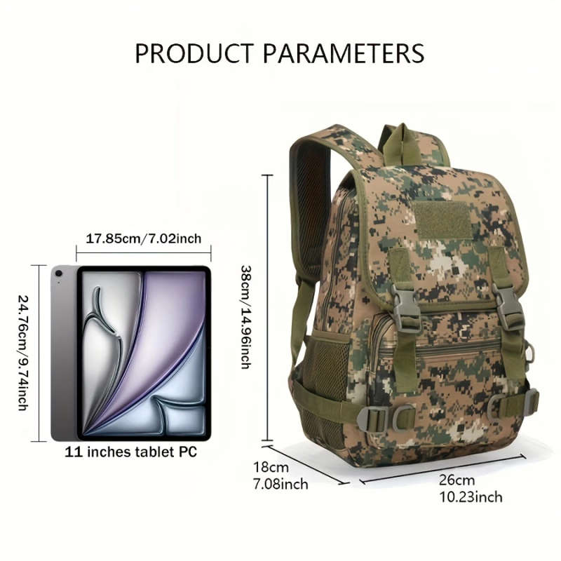 1pc Outdoor Training Backpack Camping Hiking And Trekking Backpack Color sent randomly
